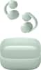 Front. Sony - LinkBuds Clip Truly Wireless Open Earbuds - Green.