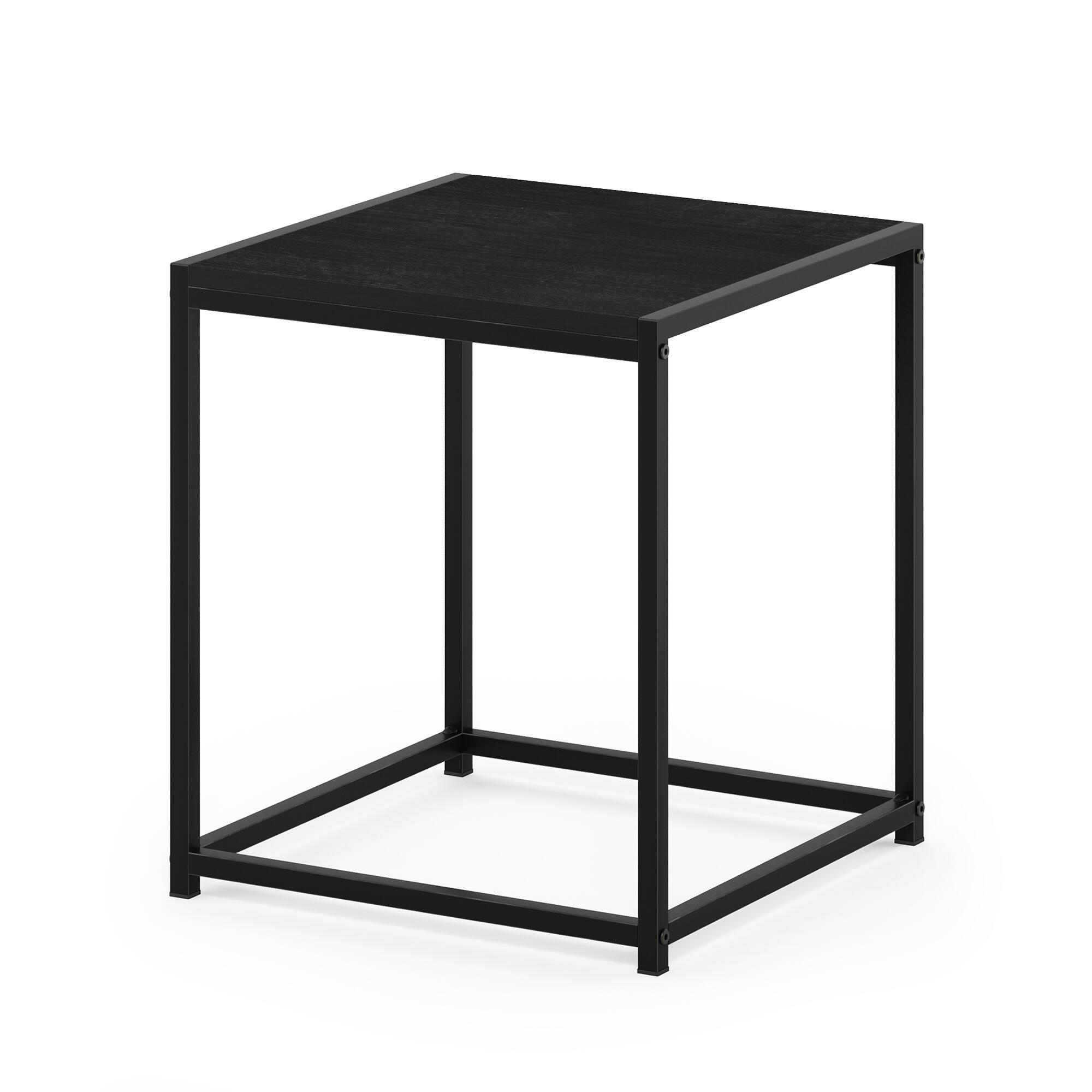 Front. Furinno - Camnus Modern Living End Table - Americano.