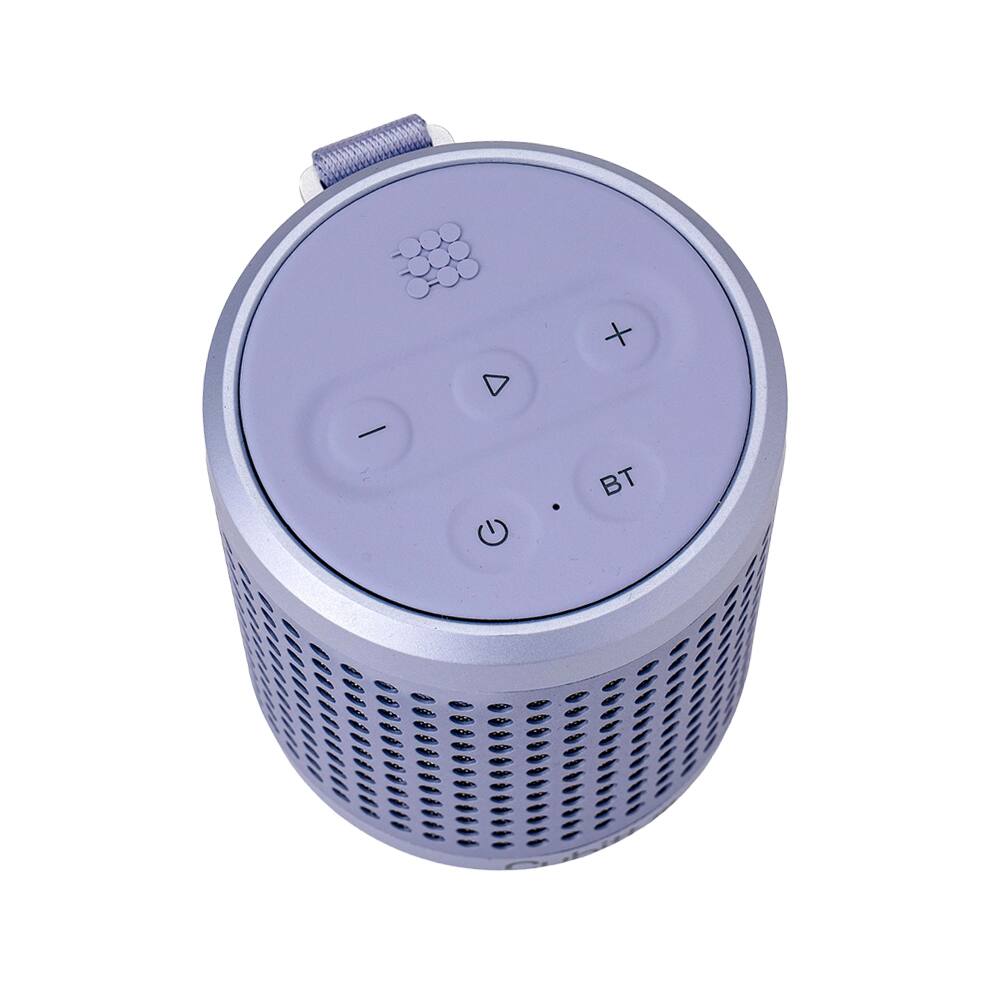 Left. Cubitt - Cubitt Power Go Gen2 Bluetooth Speaker – 16W Sound, IPX7 Waterproof, 9H Playtime, Bluetooth 5.3 & AUX, TWS Stereo, - Purple.