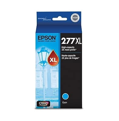 Epson - T277XL High Yield Ink Cartridge - Cyan