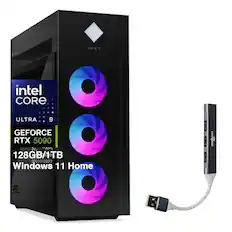 Intel Core Ultra 9, GeForce RTX 5090, 128GB/1TB, Windows 11 Home