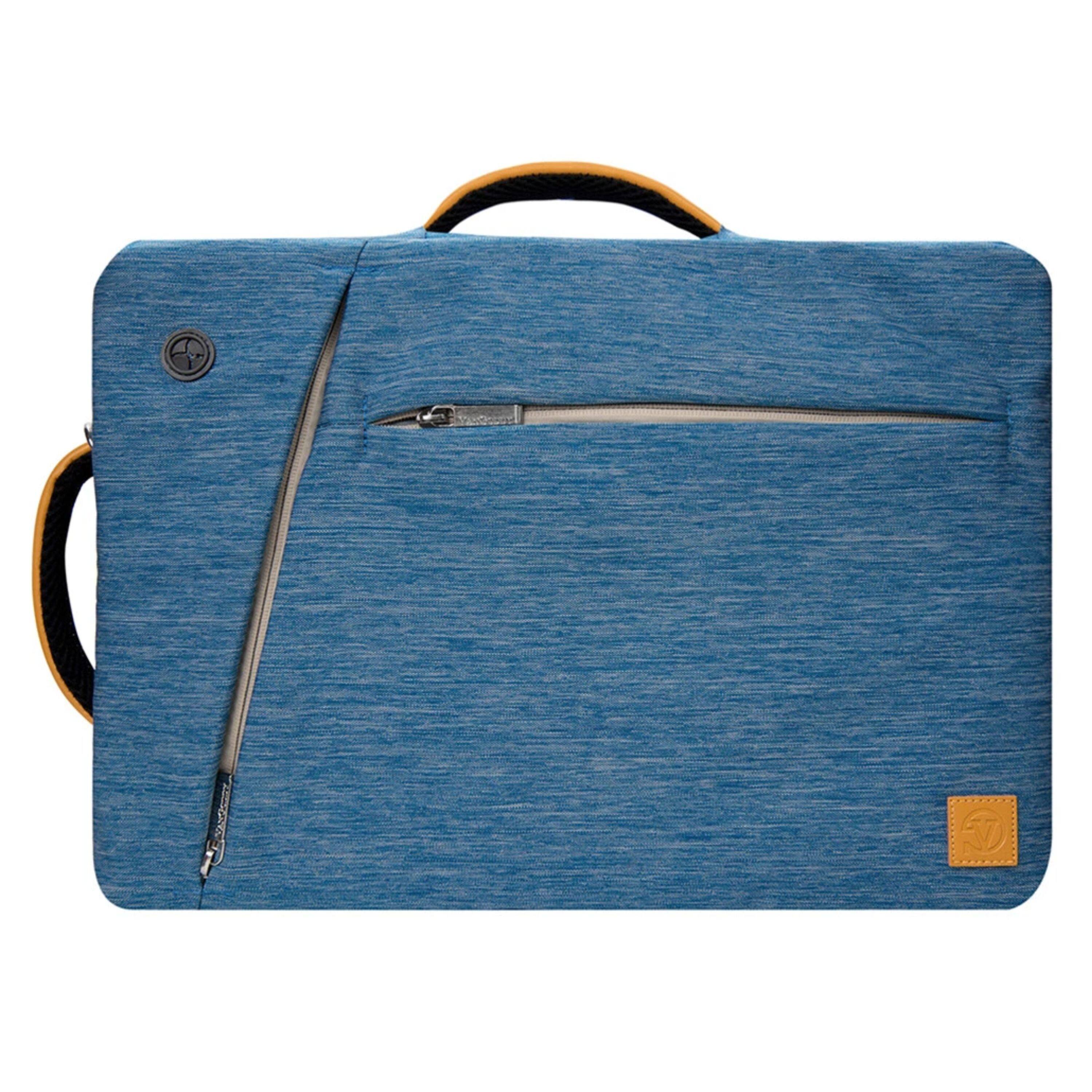 Left. Kitcheniva - Universal Laptop Backpack Shoulder Bag For 13" Laptop Blue - Blue.