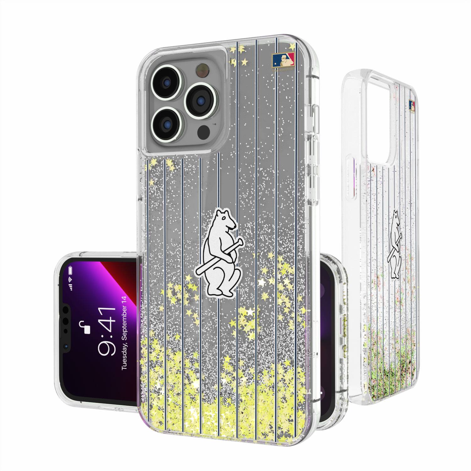 Keyscaper - MLB - Chicago Cubs 1914 Cooperstown Pinstripe iPhone Glitter Case - 13 Pro - Multicolor price history on PriceWatchPro