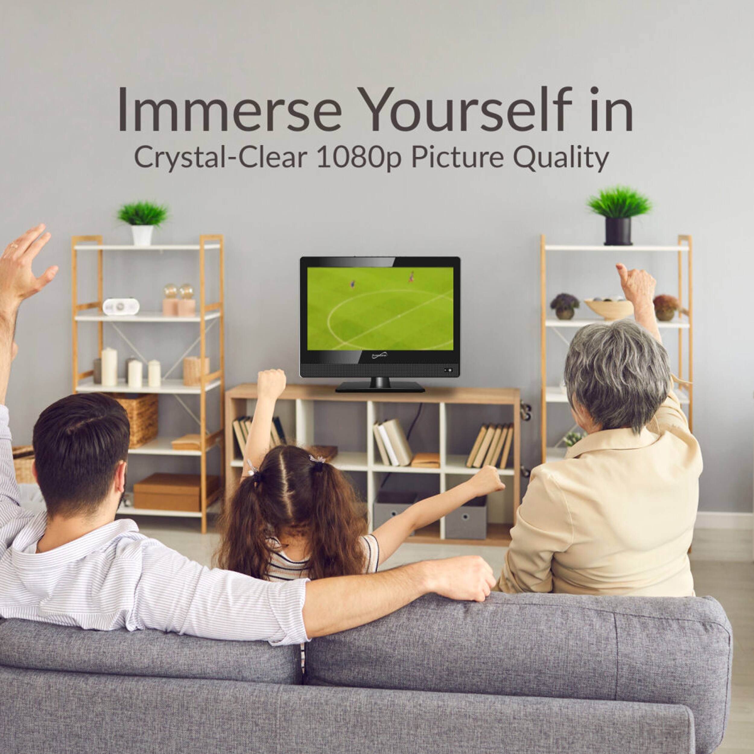 Immerse Yourself in Crystal-Clear 1080p Picture Quality