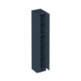 Boyel Living - 24-in W x 84-in H x 27-in D Shaker RTA Kitchen Pantry Tall Cabinet with Soft-Close - Charcoal Blue