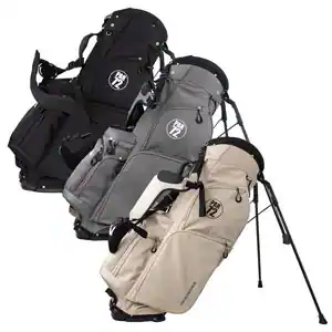 Front. Par 72 - 14 Divider Stand Bag - Grey.