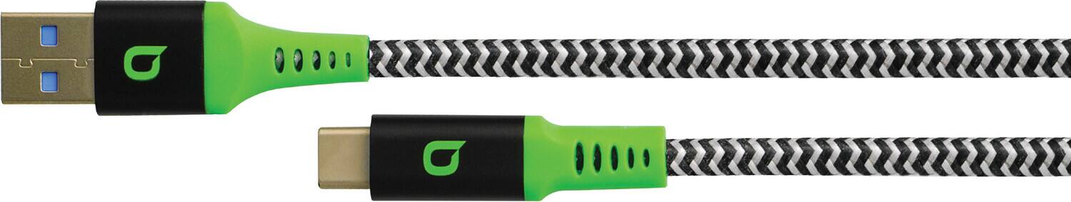 Alt View 3. Bionik - Xbox Series XS Lynx - USB-C Charge Cable 6 feet (Black) - Multicolor.