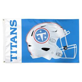 WinCraft - Tennessee Titans Single-Sided Deluxe 3' x 5' Helmet Flag - Multicolor