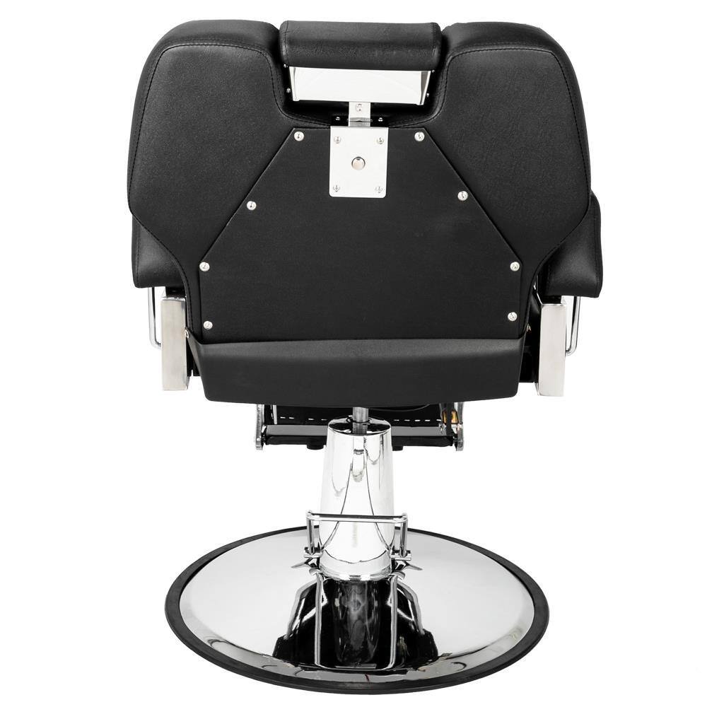 Alt View 4. Winado - Heavy Duty Extra Wide Reclining Salon Chair Hydraulic Barber Chair with Adjustable Headrest & Footrest for Beauty Spa - Black.