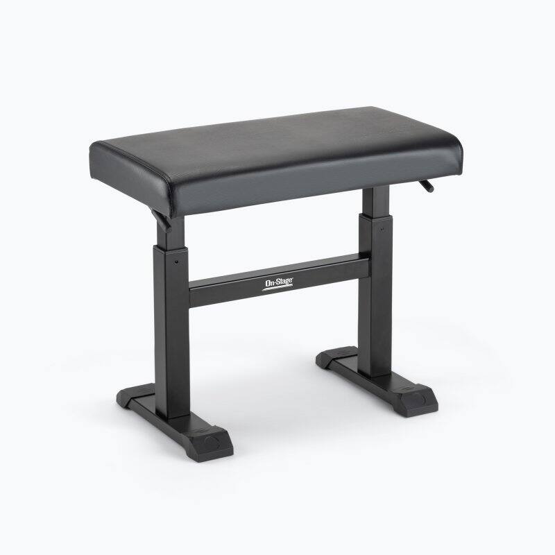 Alt View 6. On Stage Stands - On-Stage KB5503B Height Adjustable Keyboard Bench - Black.