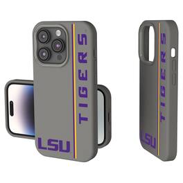 Keyscaper - NCAA - LSU Tigers iPhone Soft Touch Case - 15 - Gray