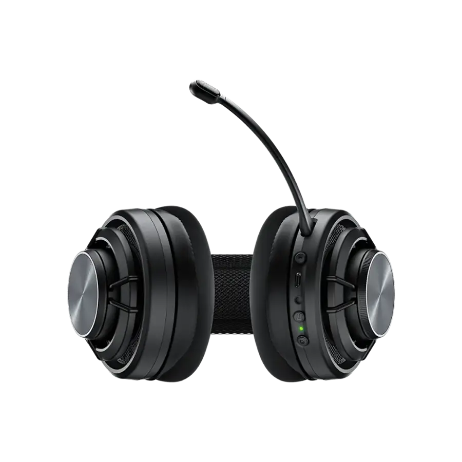 Alt View 11. Turtle Beach - Atlas Air Wireless Open Back Gaming Headset for PC, PlayStation 5, PlayStation 4 & Mobile - Black.