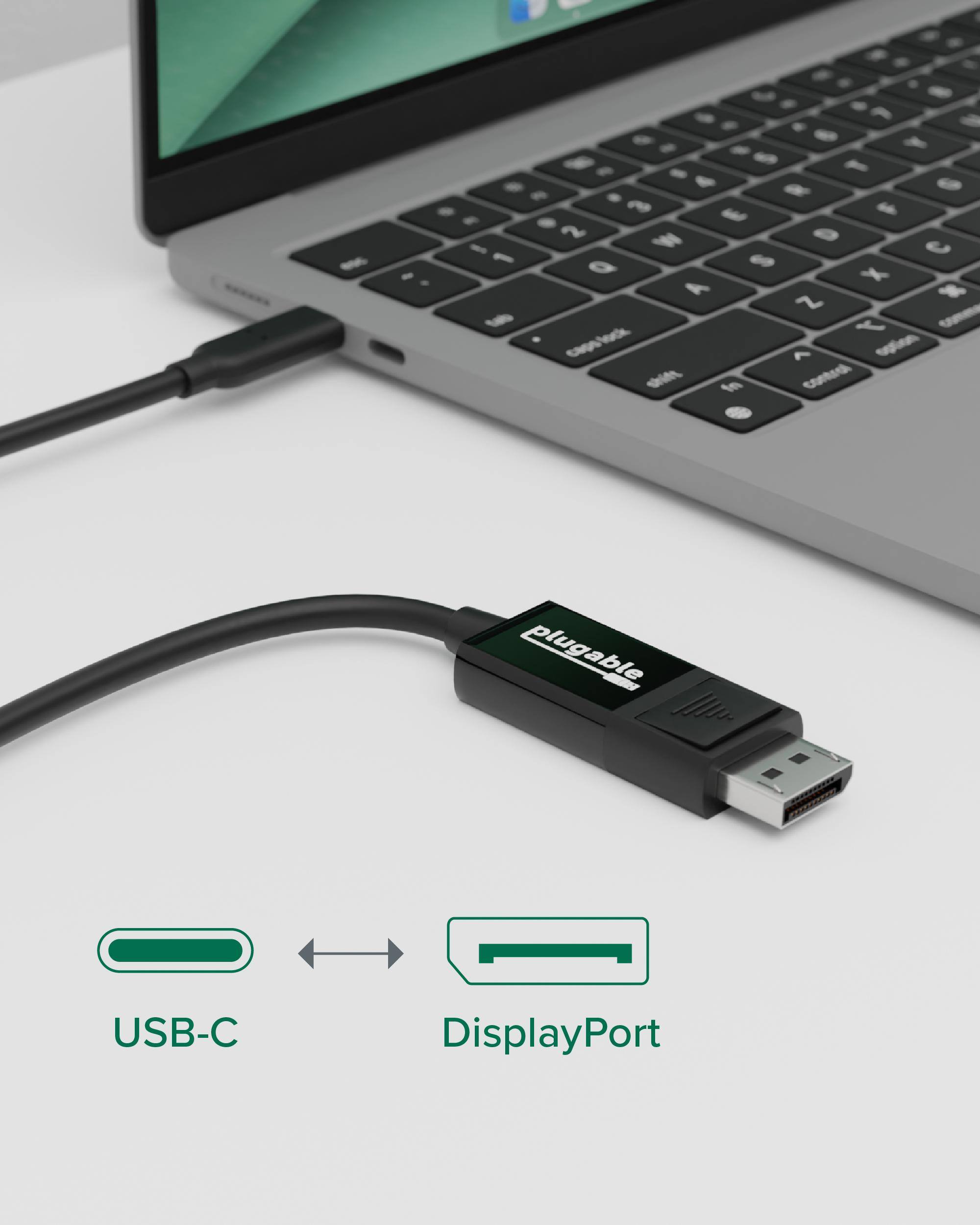 1 / .. . - F - e y  -  - 1 - o e e . ~ , E  . & D - 1  e  e X A 7 W f Y - plugable A oion shit mt control plugable I USB-C DisplayPort