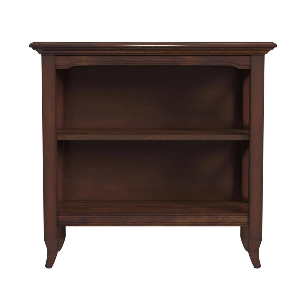 Alt View 1. Butler Specialty - Newport 32"W 2 Shelf Bookcase - Dark Brown.