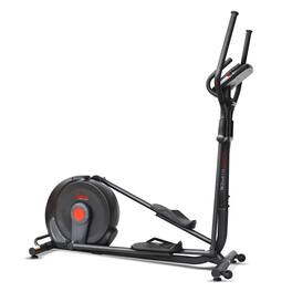 Sunny Health & Fitness - Power Stride Smart Electro-Magnetic Elliptical Machine - Black