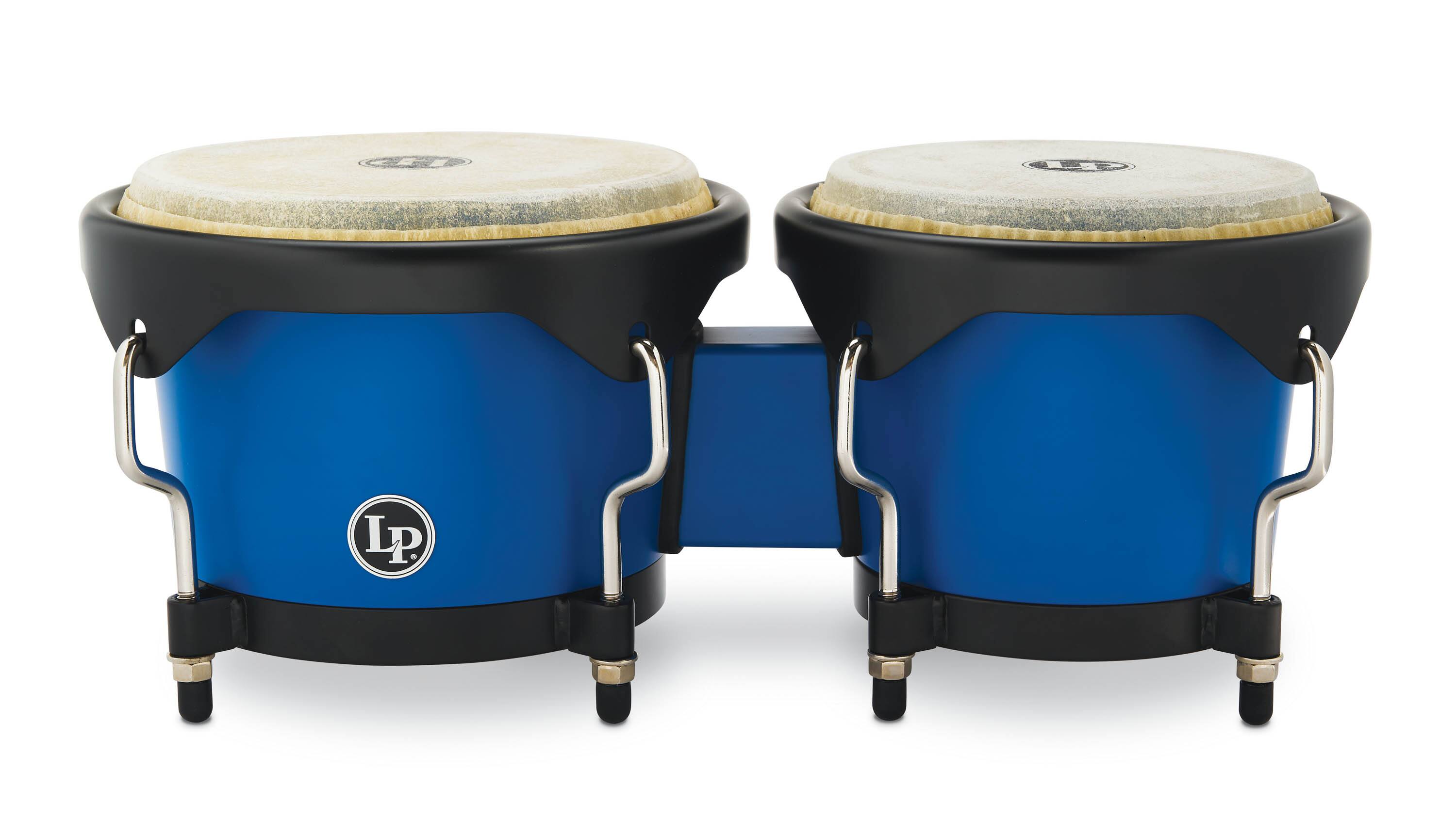 Angle. Latin Percussion - Discovery 6-1/4" & 7-1/4" Bongos.