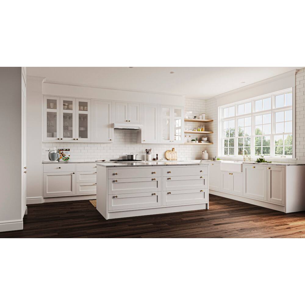 Alt View 12. Broan - Alta 30-Inch 490 MAX Blower CFM 1.0 Sones White Range Hood - White.