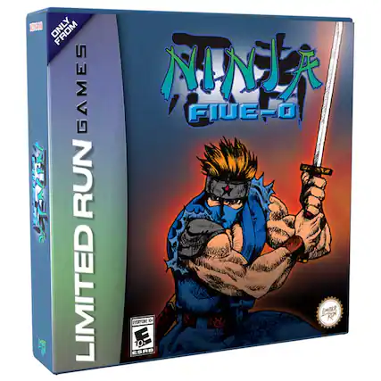 Ninja Five-O Limited Run
Only from Games
Everyone 10+ ESRB - E10+ (Everyone 10+)