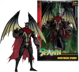 McFarlane Toys - Spawn - Nightmare Spawn (Classic) 7" Action Figure - COLLECTIBLES - Multicolor