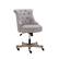 Alt View Zoom 13. Linon Home Décor - Scotmar Plush Button-Tufted Adjustable Office Chair With Wood Base - Light Gray.