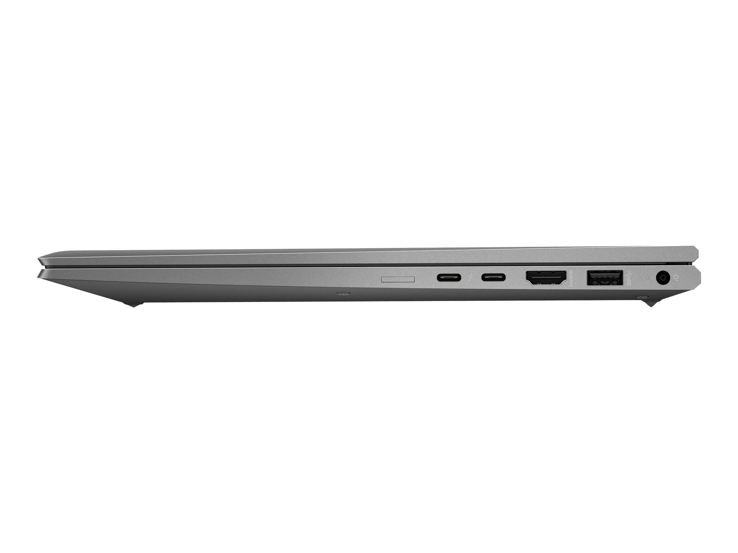 Alt View 5. HP - ZBook Firefly 15 G7 15.6" FHD IPS Intel i7-10810U 1.1 GHz 16GB DDR4 512GB SSD NVIDIA Quadro P520 Windows 11 Pro Laptop - Gray.