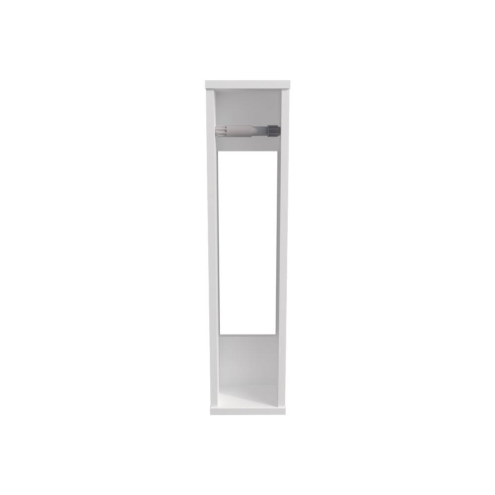 Front. Treevol Furniture - Toliet Paper Holder Magna, Bathroom, White - White.