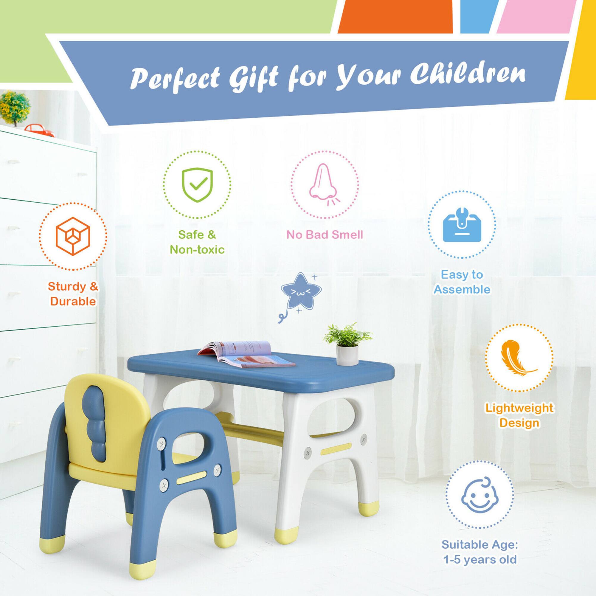 Perfect Gift for Your Children

- Safe & Non-toxic
- No Bad Smell
- Easy to Assemble
- Lightweight Design
- Sturdy & Durable
- Suitable Age: 1-5 years old
