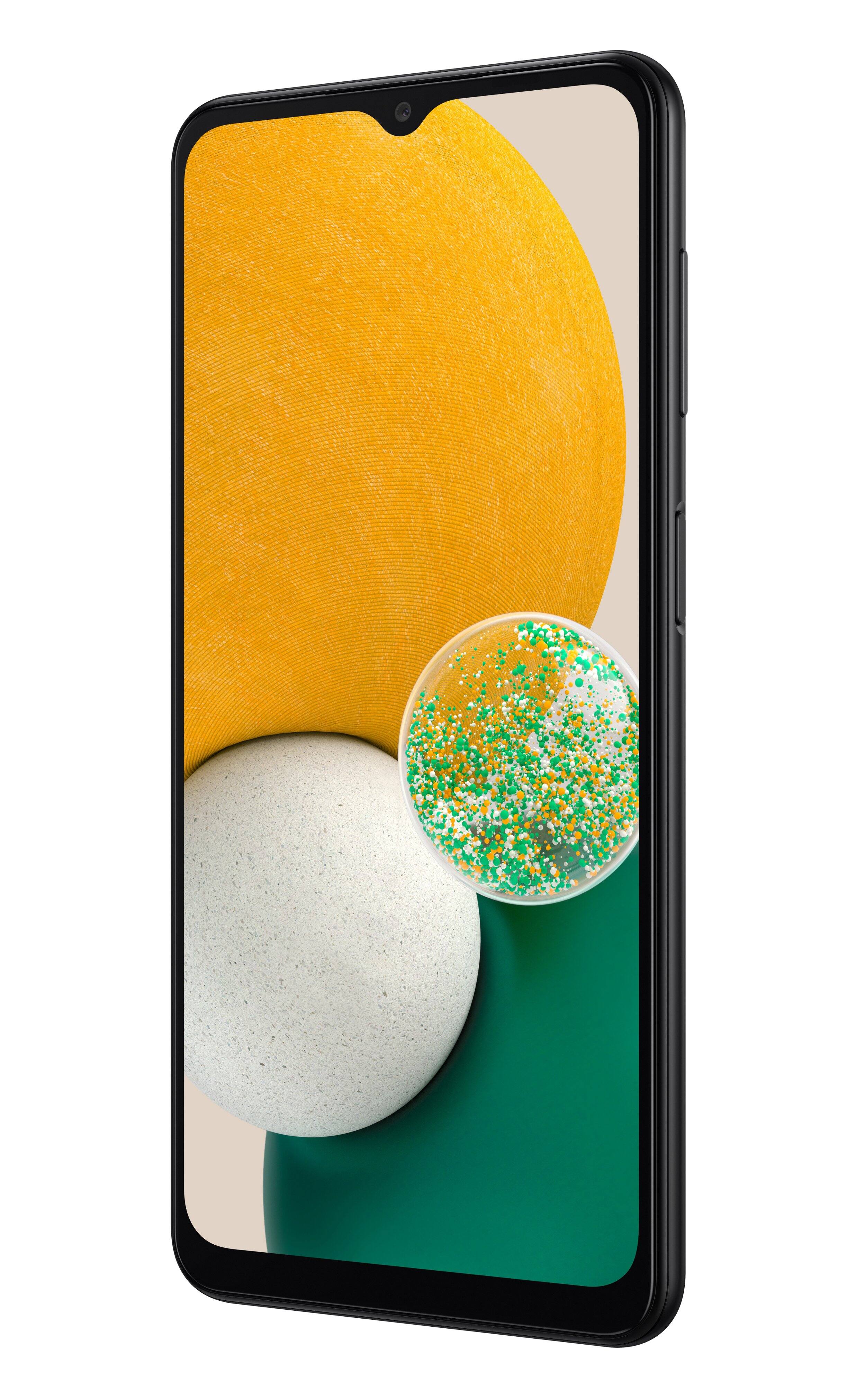 Alt View 3. Boost Mobile - Boost Mobile Samsung Galaxy A13 5G - Prepaid Smartphone - Black.