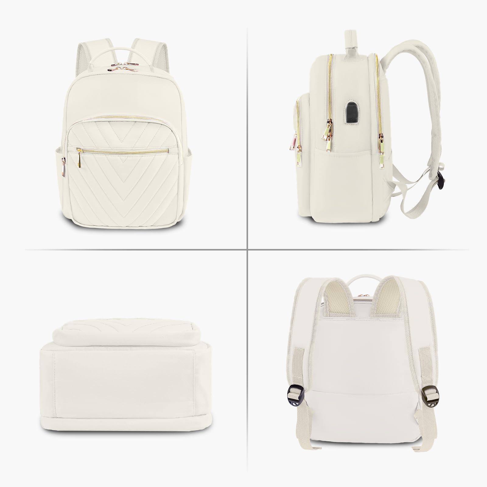 Alt View 1. Stamp n Camp - Cute Backpacks For Women  Mini Stylish Daypack Purse With Usb Charging Port Waterproof Anti theft Travel Casual Daily - Black-Small.