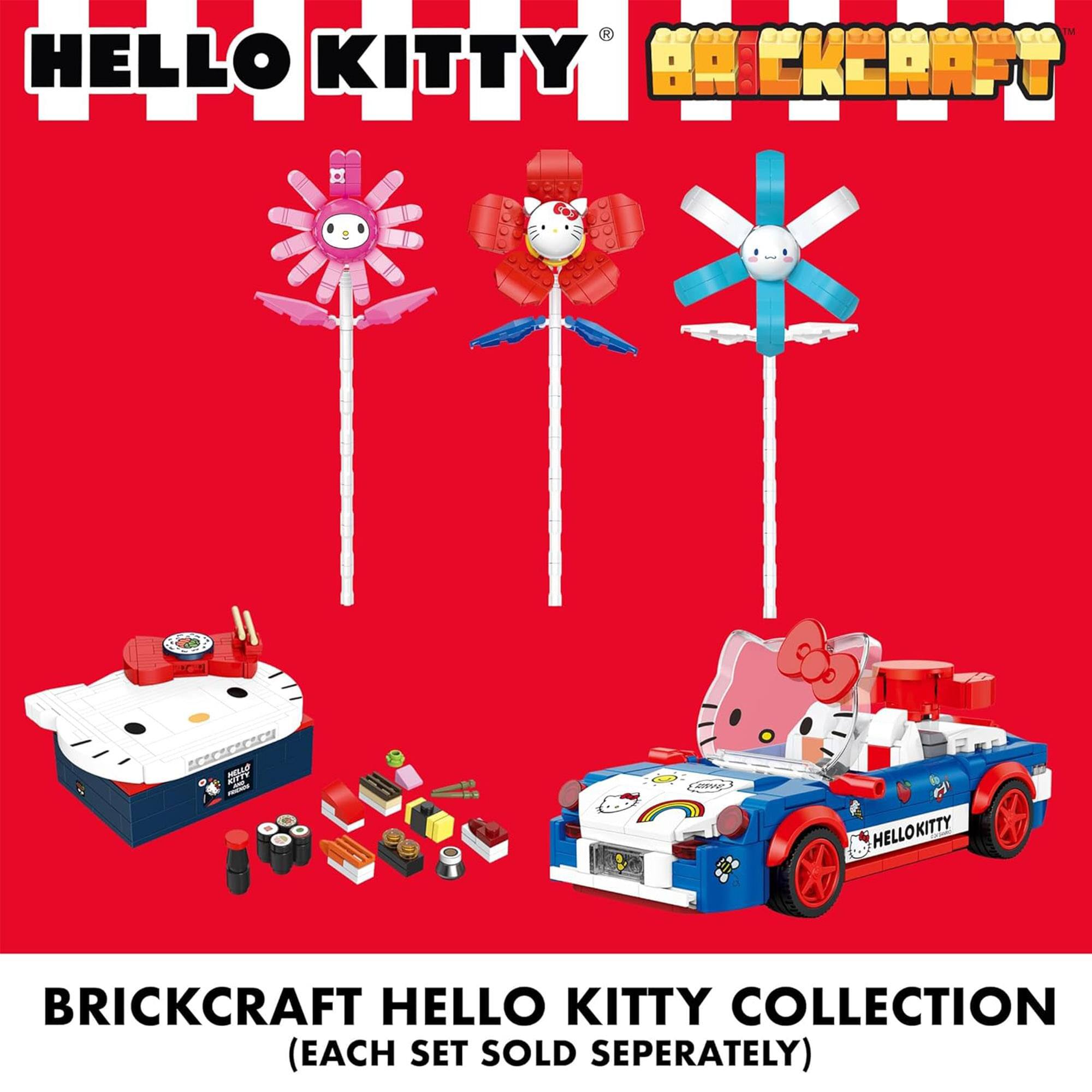 HELLO KITTY BRICKCRAFT HELLOKITTY COLLECTION (EACH SET SOLD SEPERATELY)