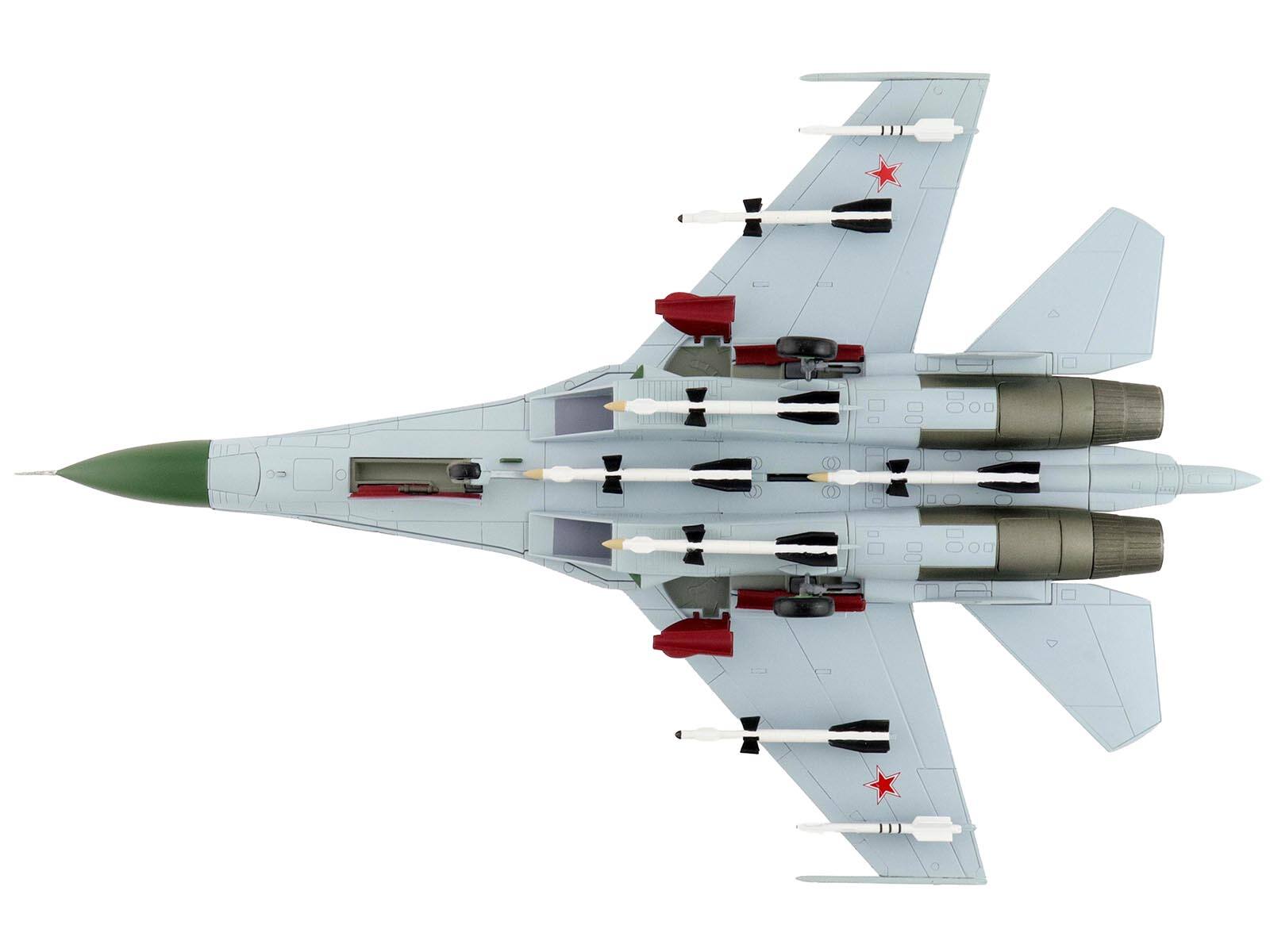 Back. Hobby Master - Sukhoi Su-27 Flanker-B Fighter Aircraft "Red 36 Barents Sea 941st IAP" (1987) Soviet Air Force "Air Power Series" 1/72 - Multi.