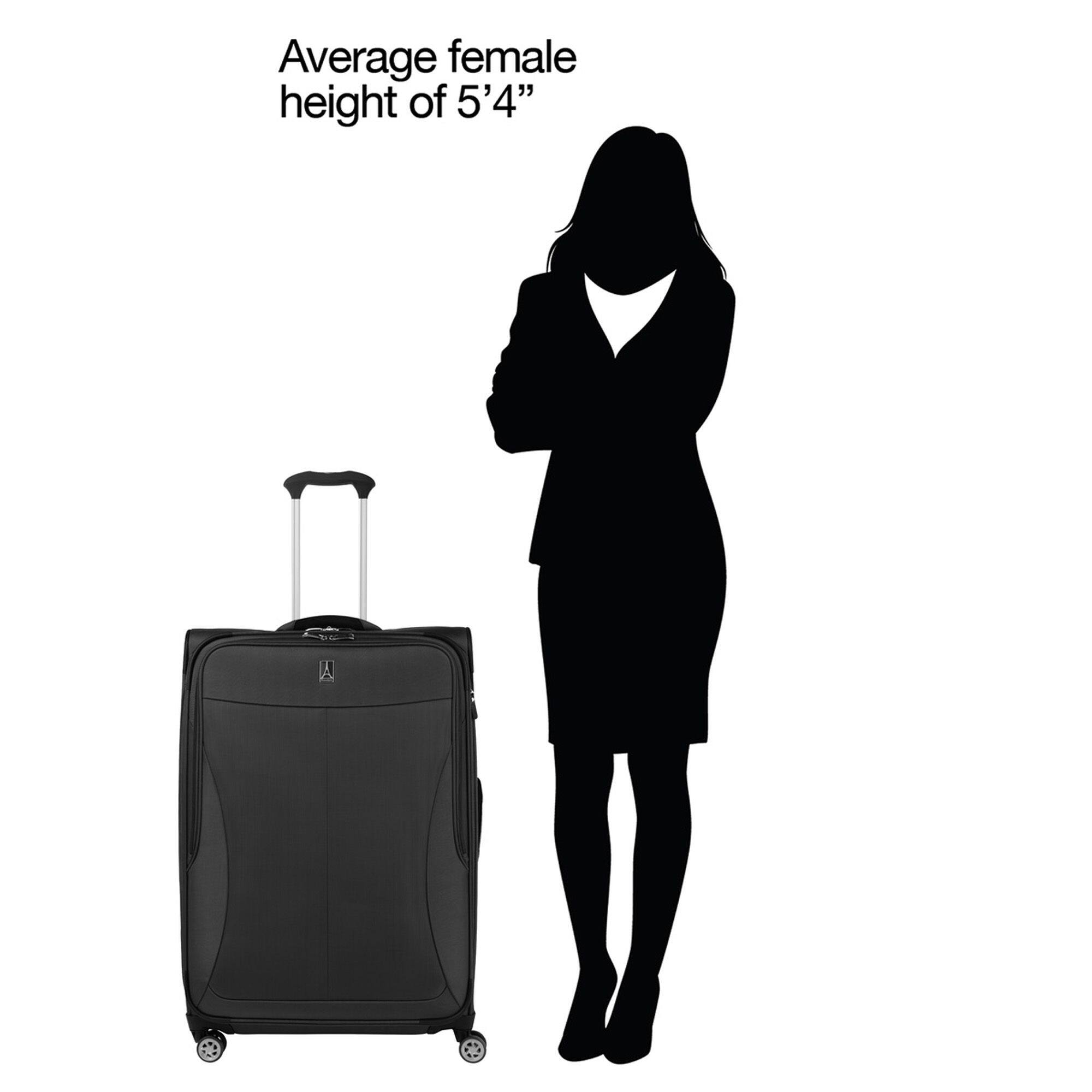 Average female height of 5'4"