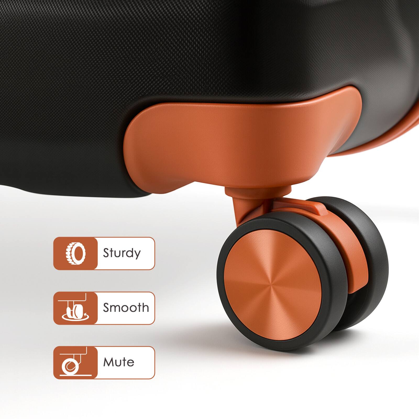 - Sturdy
- Smooth
- Mute