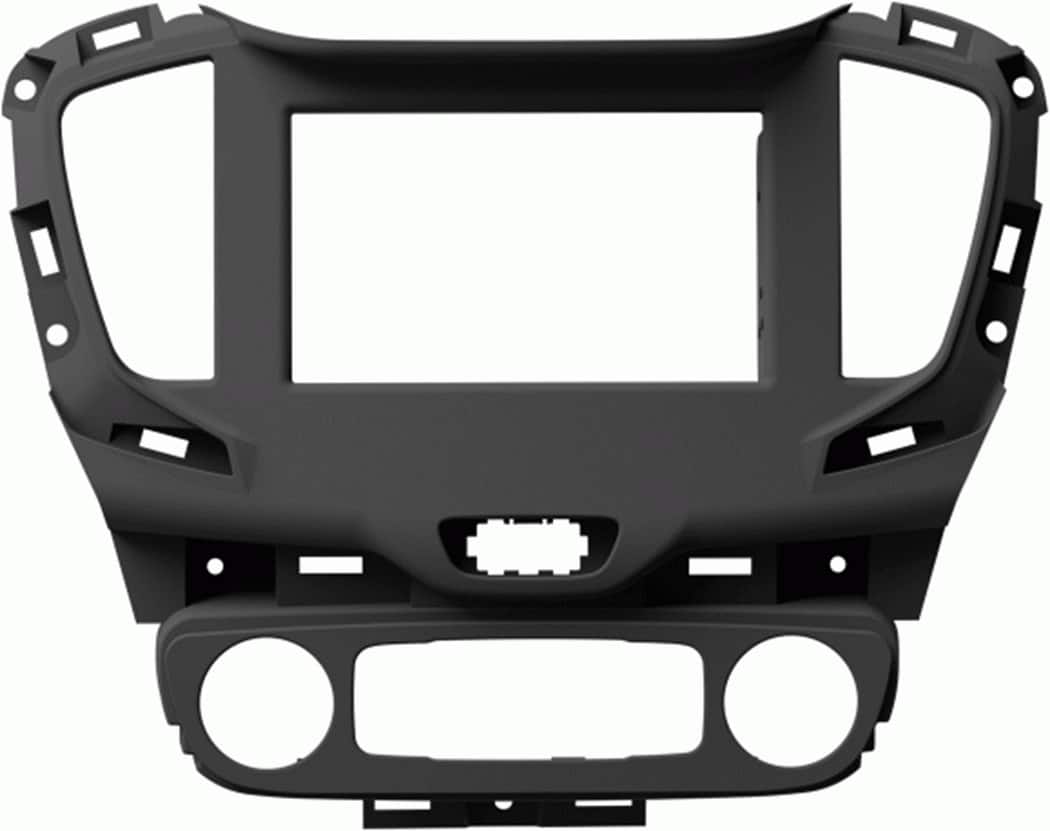 Front. Metra - Dash Kit for 2018-2024 GMC Terrain Vehicles - Matte Black.