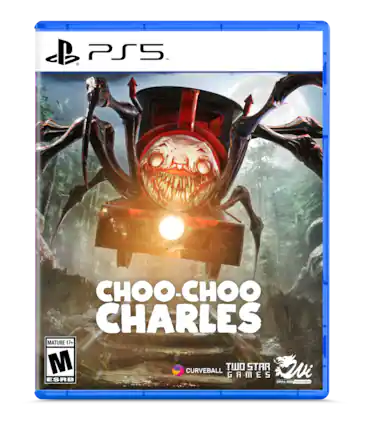 PS5 Choo-Choo Charles Mature 17+ M Curveball W Games Star Wi ESRB terarte WAL - M (Mature 17+)