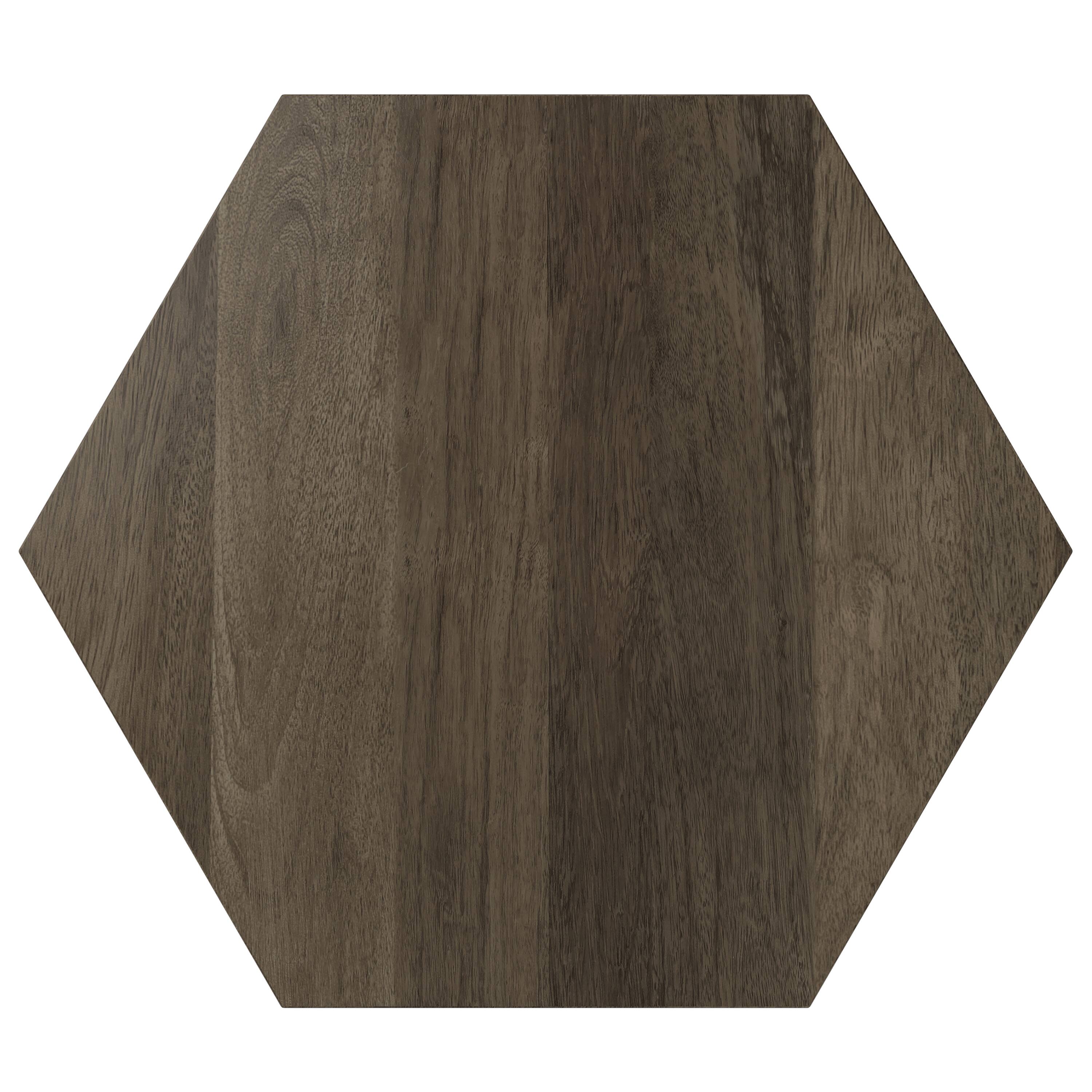 Alt View 1. Simpli Home - Mckinley 16 inch Wide Solid Mango Contemporary End Table in Ash Grey, Assembled - Ash Grey.