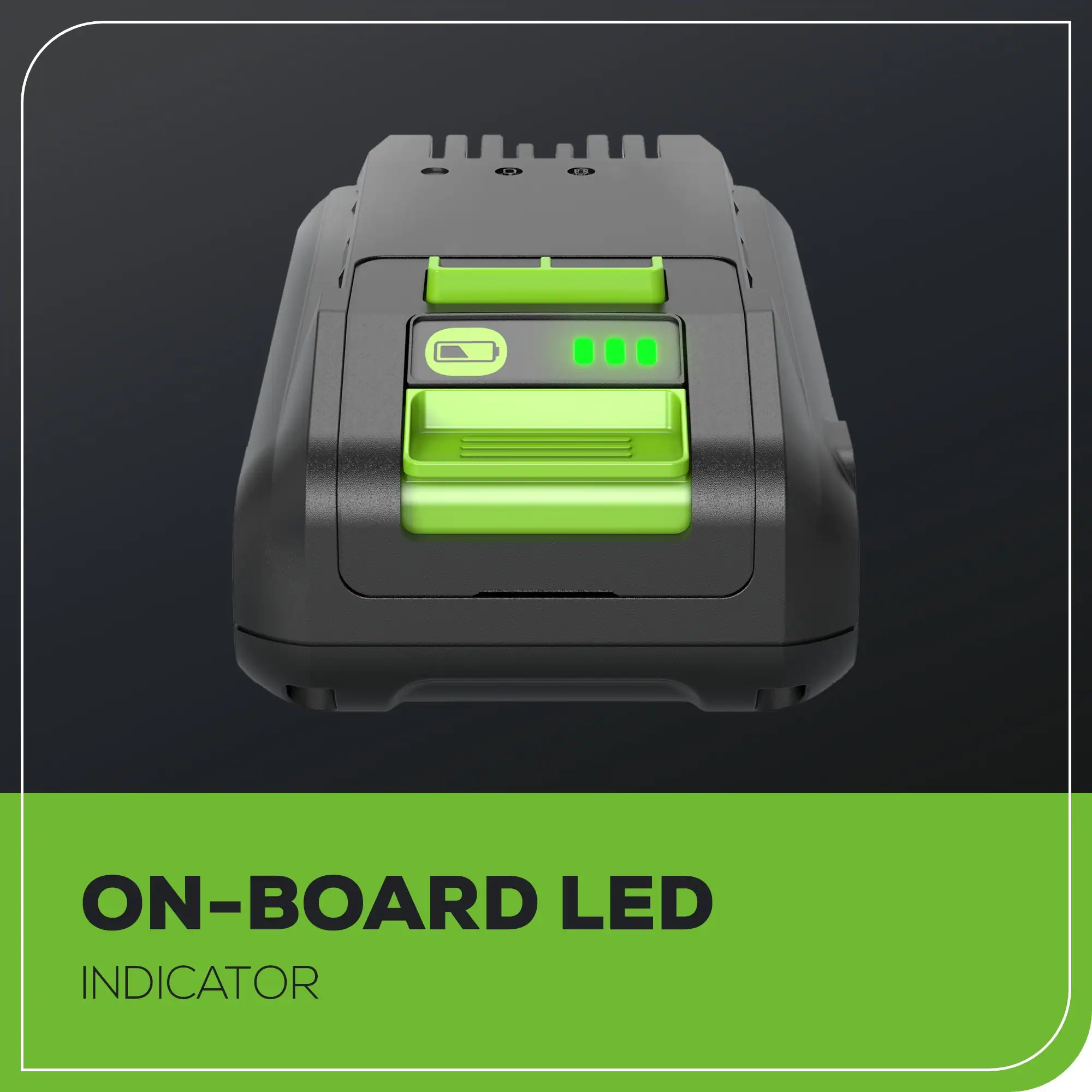 ON-BOARD LED INDICATOR