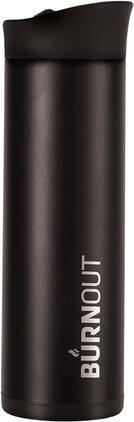 BURNOUT - Temperature Regulating 16 oz. Smart Mug - Slide Seal Lid - Black with Black Bottom