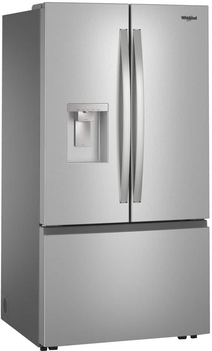 Alt View 11. Whirlpool - 30 Cu. Ft. French Door Refrigerator with Dual Ice Makers - Fingerprint-Resistant Stainless Finish.