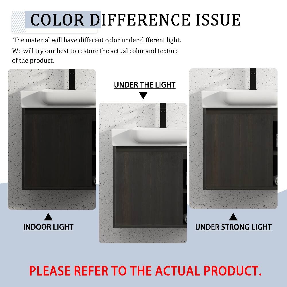 COLOR DIFFERENCE ISSUE

The material will have different color under different light. We will try our best to restore the actual color and texture of the product.

UNDER THE LIGHT
INDOOR LIGHT
UNDER STRONG LIGHT

PLEASE REFER TO THE ACTUAL PRODUCT.