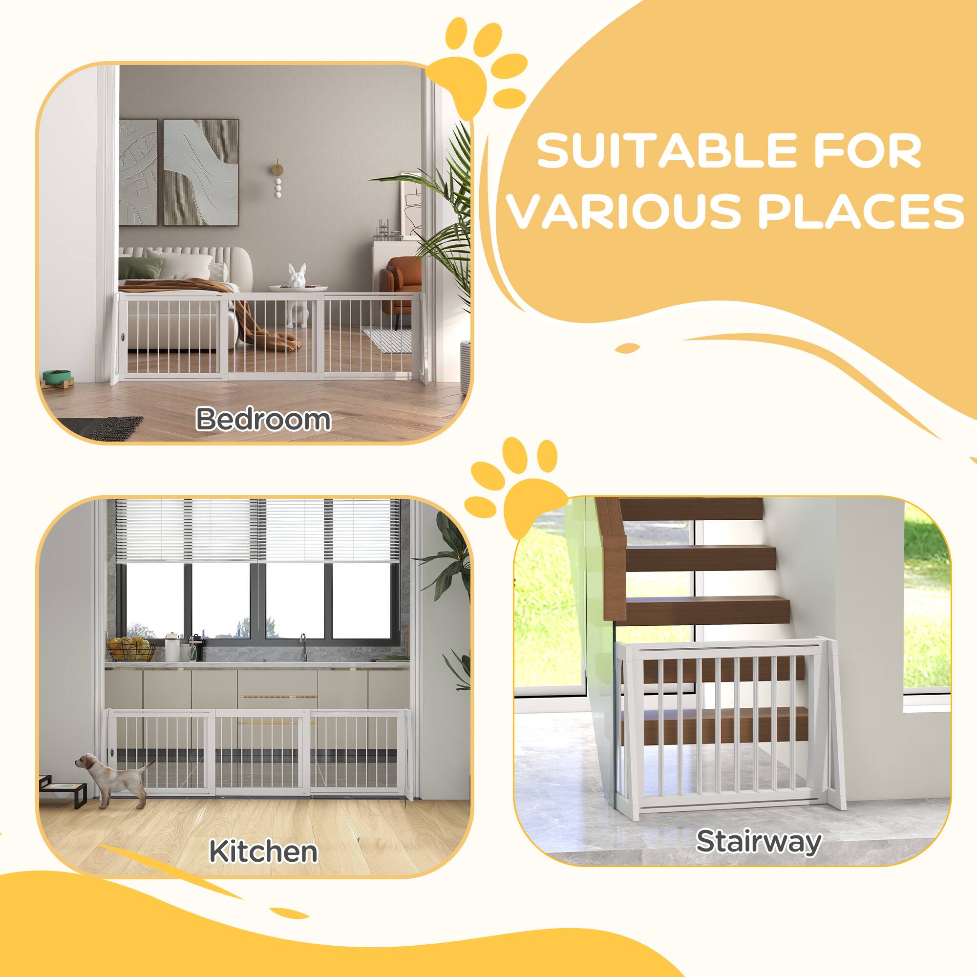SUITABLE FOR VARIOUS PLACES

- Bedroom
- Kitchen
- Stairway