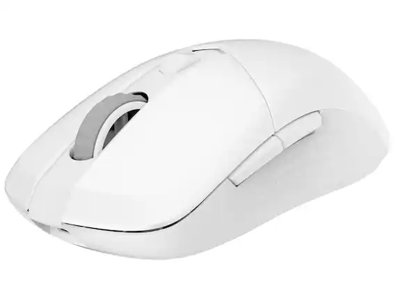 Front. MSI - MSI VERSA 300 Wireless Optical Gaming Mouse - Bluetooth, 2.4GHz, 8K DPI (Adjustable) - White - White.