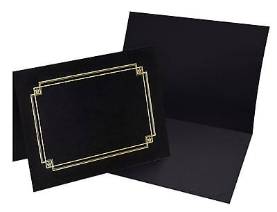Alt View 1. Great Papers - Great Papers Certificate Holders, 12", Black, 3/Pack (938603) - Black.