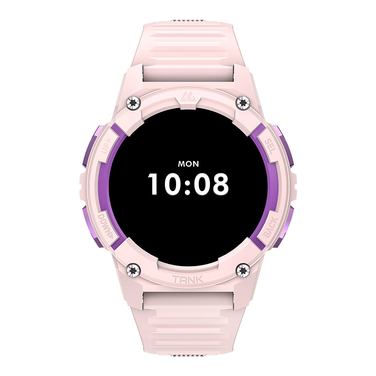 UP DOWN MON 10:08 SEL BACK TANK