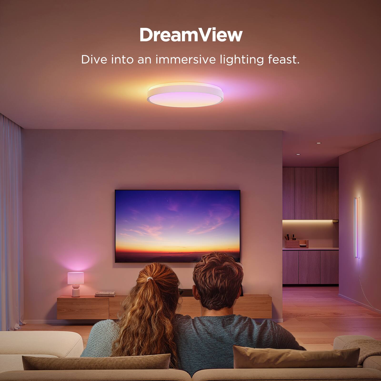DreamView  
Dive into an immersive lighting feast.