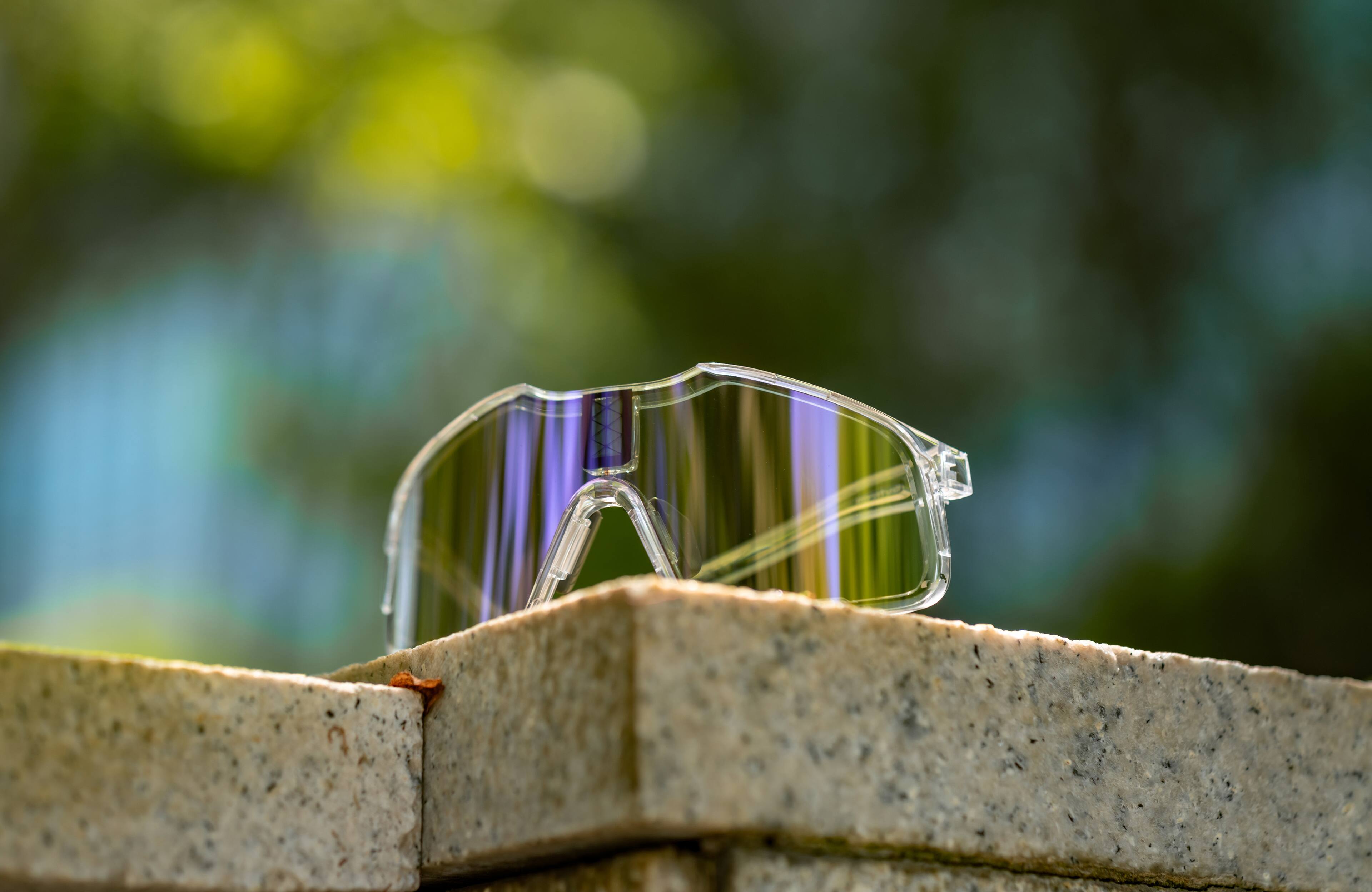 Alt View 3. Chamelo - Falcon Automatic - Obsidian frame | Alpha Blue lenses.
