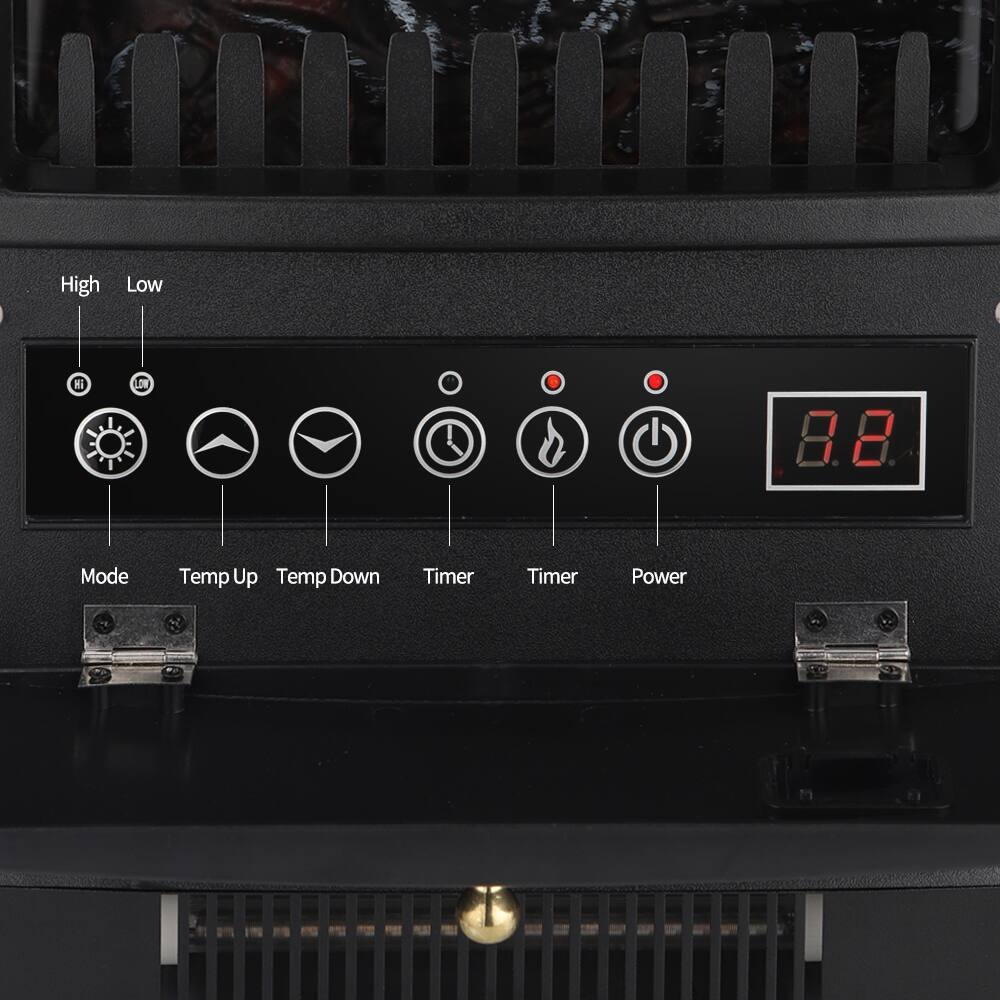 High Low  
Mode Temp Up Temp Down Timer Timer Power  
8.8