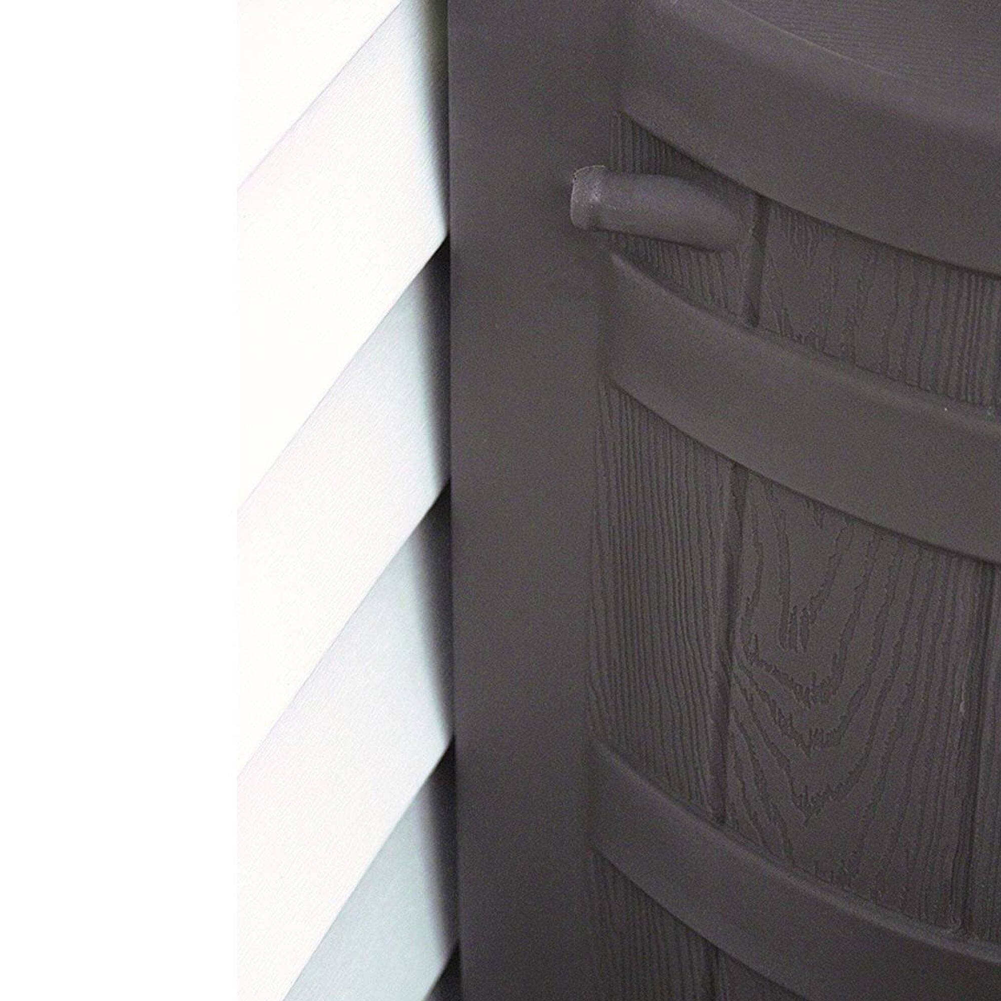 Alt View 8. Good Ideas - Good Ideas RW50 Rain Wizard 50 Gallon Plastic Rain Barrel Water Collector, Oak - Oak.