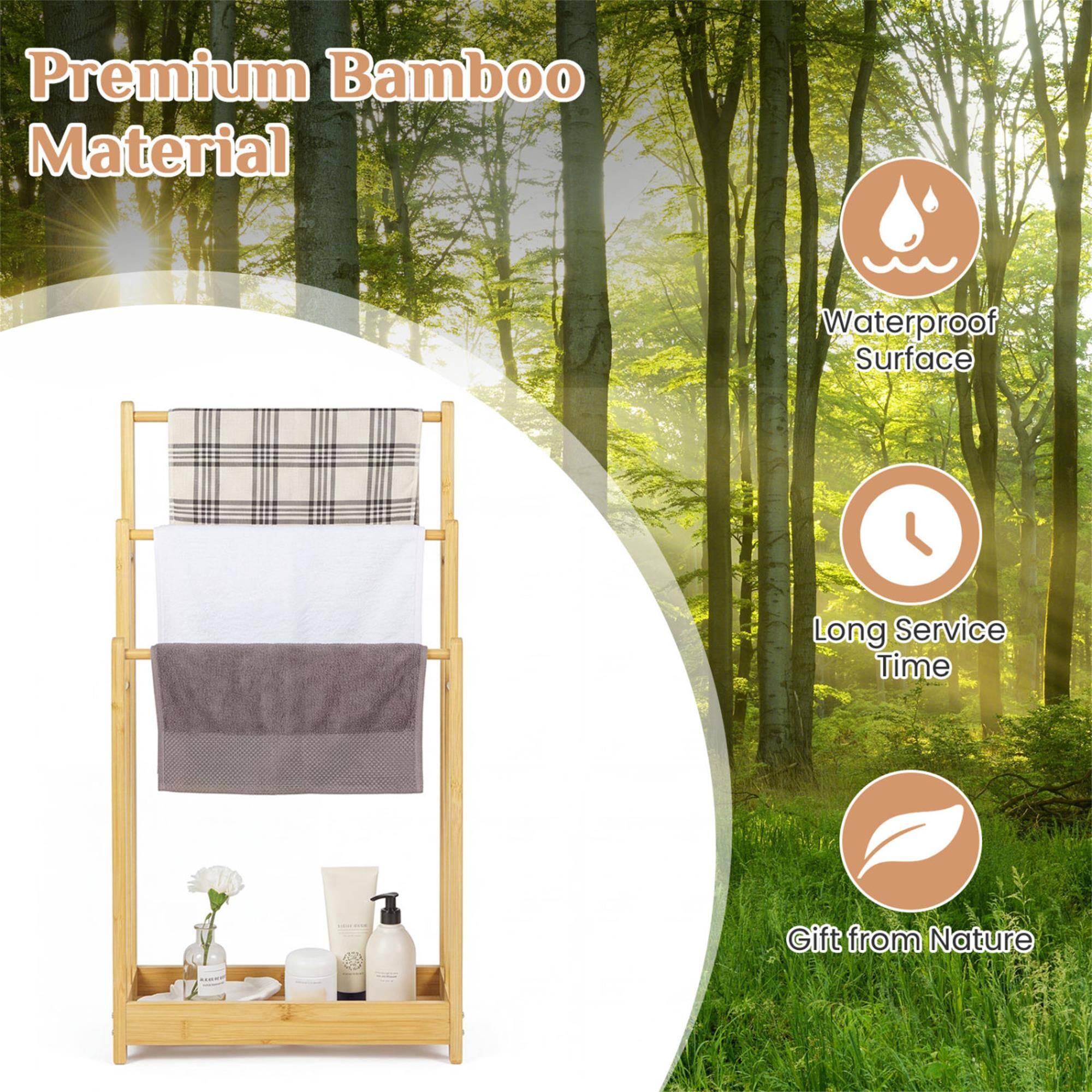 Premium Bamboo Material  
Waterproof Surface  
Long Service Time  
Gift from Nature