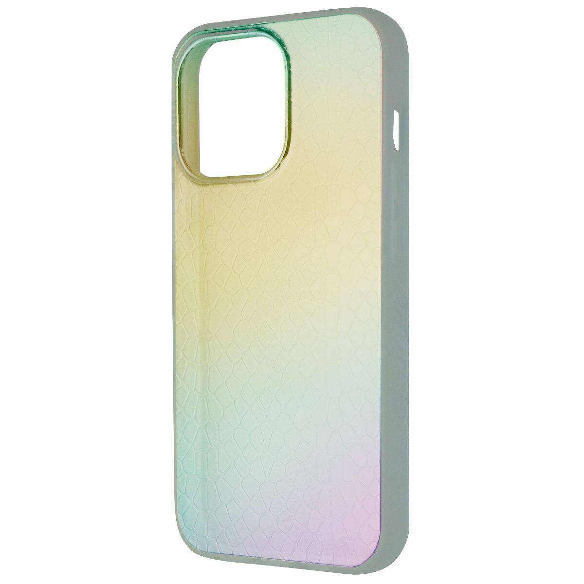 Front. Mybat Pro - MyBat Pro Mood Series Case for Apple iPhone 13 Pro - Iridescent Snake - Multicolor.